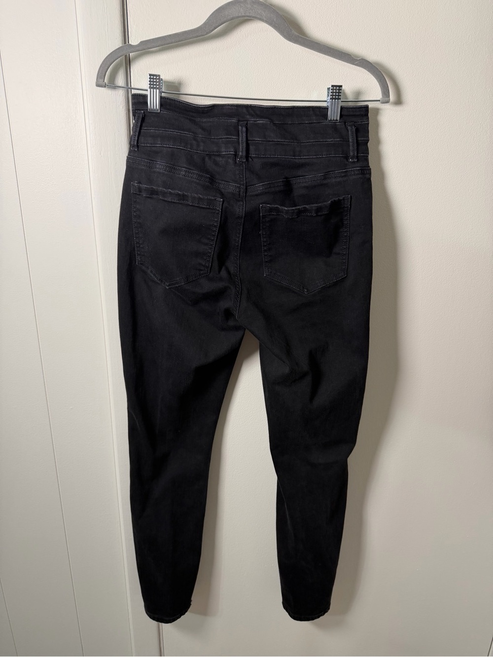 Ann Taylor Curvy Fit Black Jeans Women’s Size 4 | Stretch Slim Denim - Picture 2 of 11